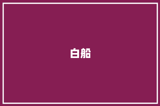 白船
