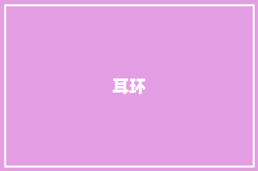 耳环